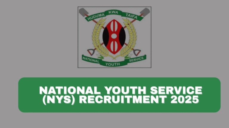 NYS Recruitment 2025/2026 Dates Application Form Portal